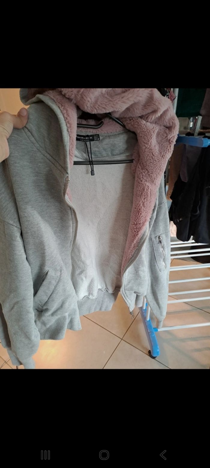 Veste avec capuche fourré - photo numéro 2