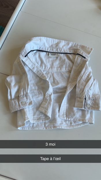 Chemise garçon
