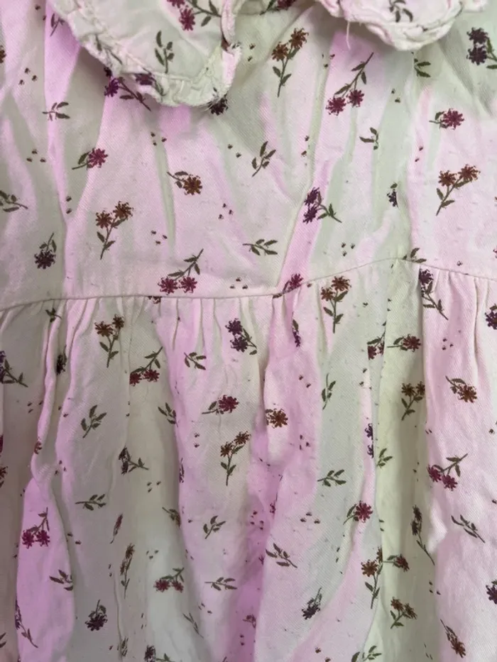 Robe légère à fleurs fille Zeeman 86cm - photo numéro 2