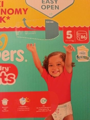 Pants pampers taille 5