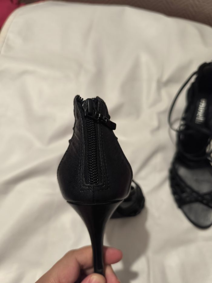 Escarpin talon haut noir Minelli T 39 - photo numéro 6