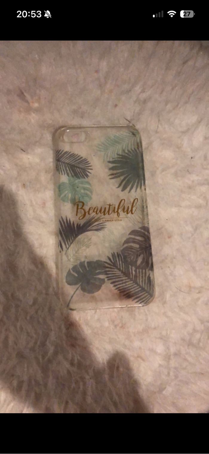 Coque I phone 5s
