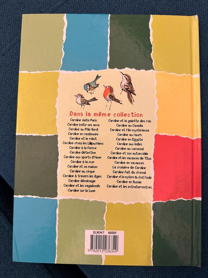 Caroline et ours Boum ermite forêt livre bd album bords couleurs Pierre Probst - photo numéro 2