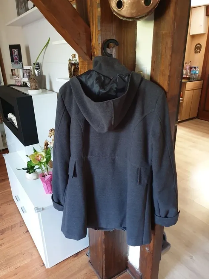 Manteau gris T 42 - photo numéro 2