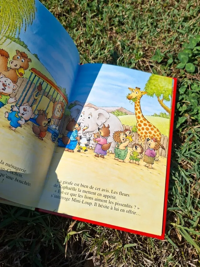 Livre mini loup au cirque - photo numéro 2