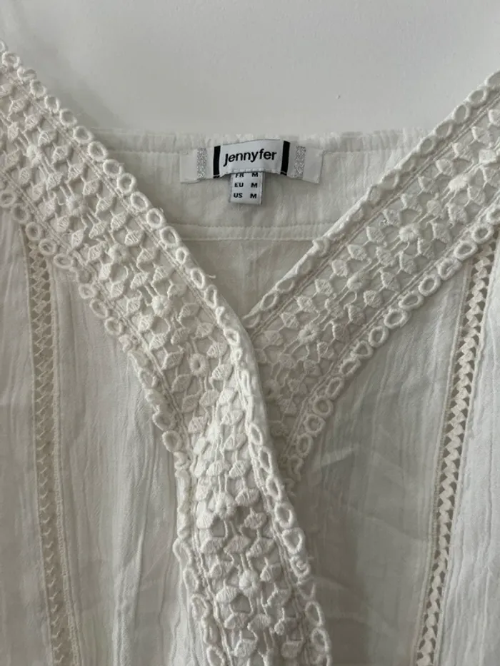 Combi short Jennyfer blanc - photo numéro 2
