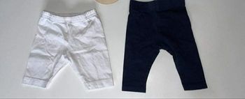 Leggings blanc et noir