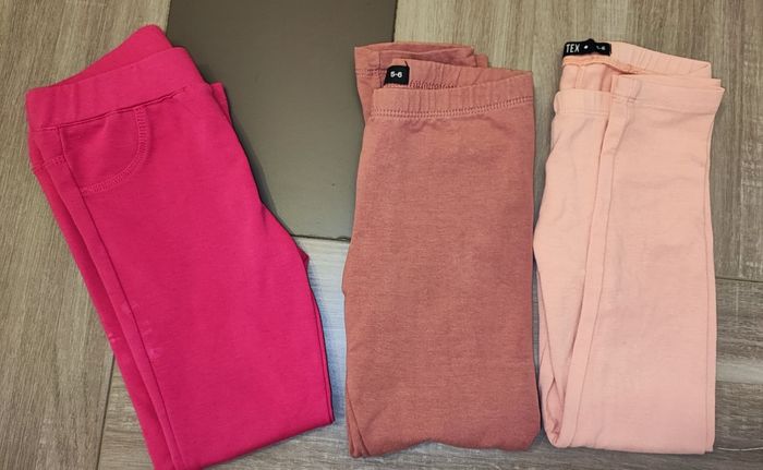Lot de 3 leggings fille 5 ans 🦋 - photo numéro 2