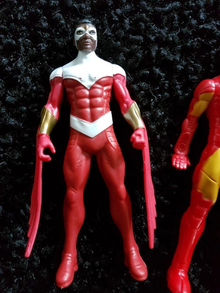 Lot figurines ironman et faucon 15 cm Marvel Avengers - photo numéro 4