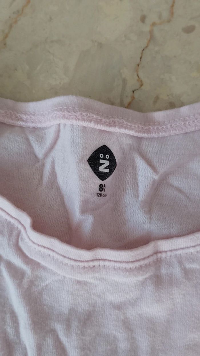 #manu_7896fille8ans t shirt manches longues - photo numéro 3