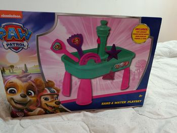 Kit de jeux de sable d'eau pat'patrouille fille