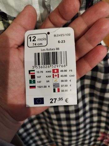 Robe Orchestra t 74 neuve