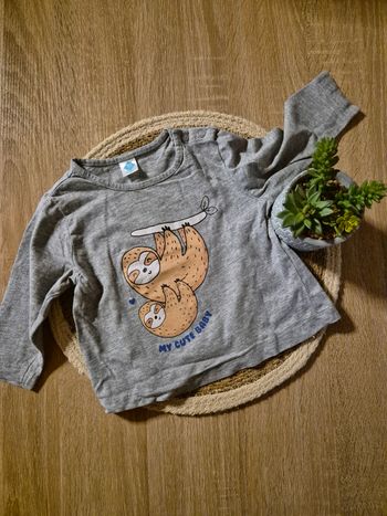 Tee shirt paresseux