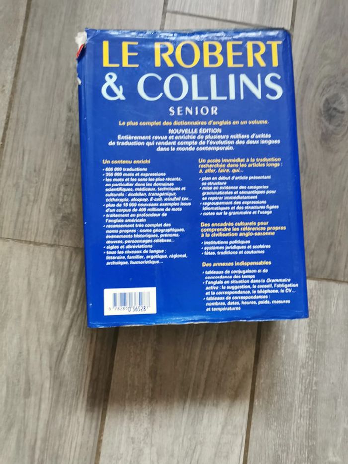 Dictionnaire Le Robert & Collins Senior français-anglais, anglais-français - photo numéro 6
