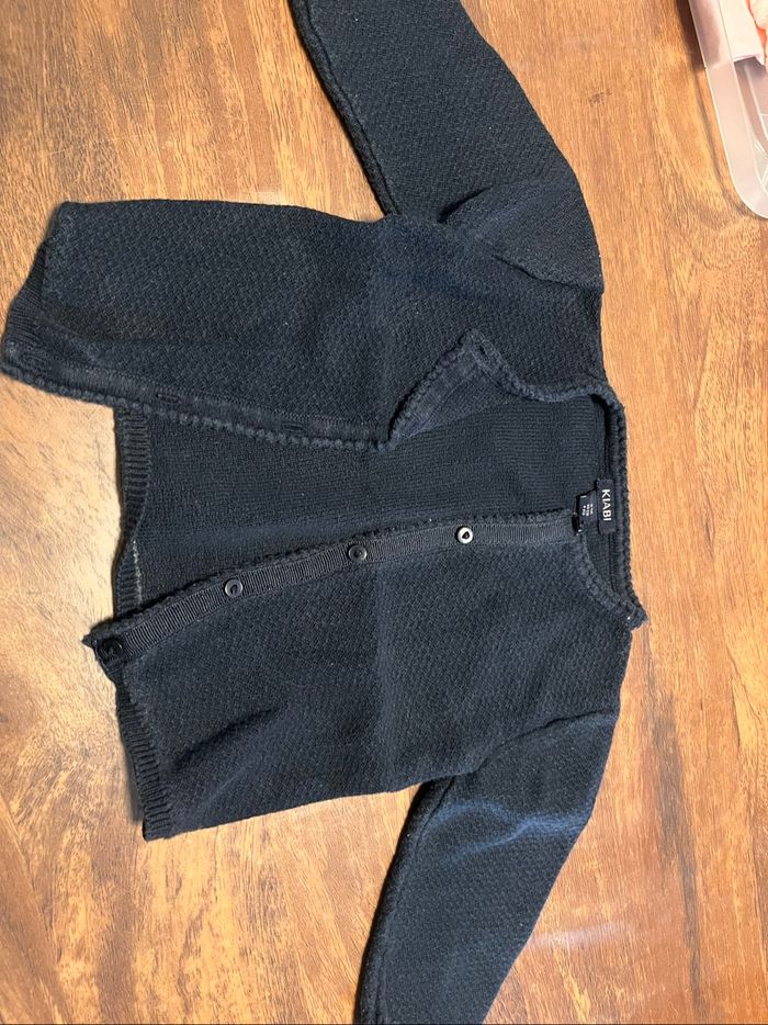 Gilet bleu marine