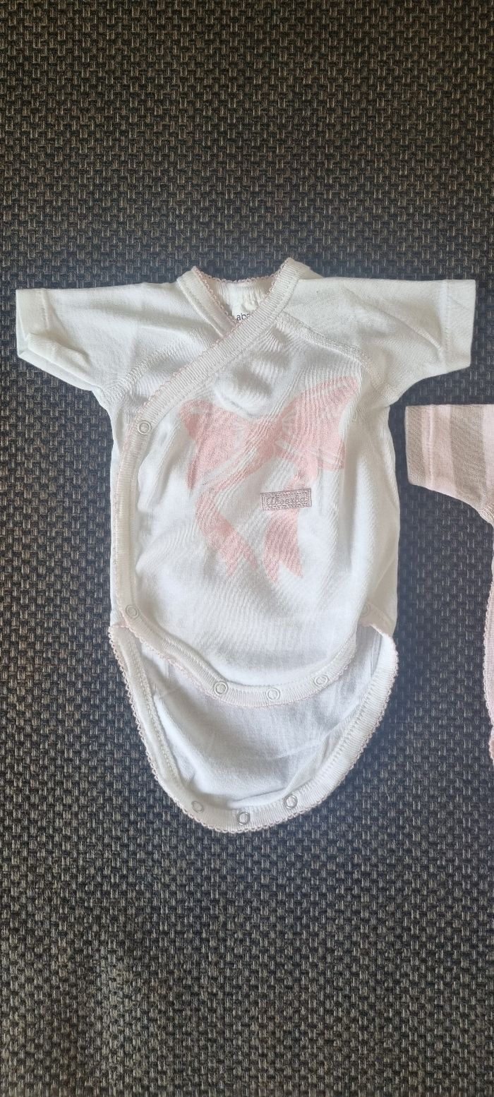 2 bodies été manche courte Absorba - photo numéro 3