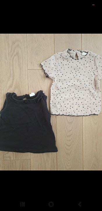 Lot hauts été taille 68