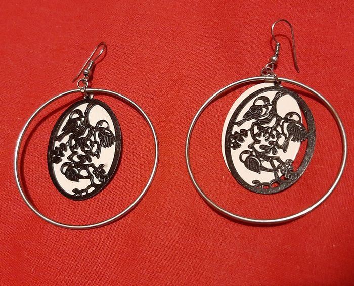 Boucles d'oreilles créoles - photo numéro 2