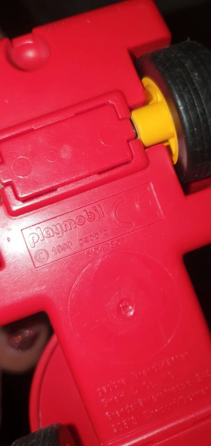 Playmobil 1 2 3 lot ou unité Air de jeux, bus, animaux sauvage et ferme tracteur pompier - photo numéro 12