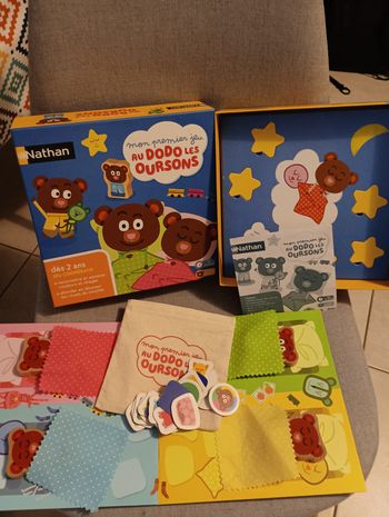 Jeu de coopération au dodo les oursons de Nathan