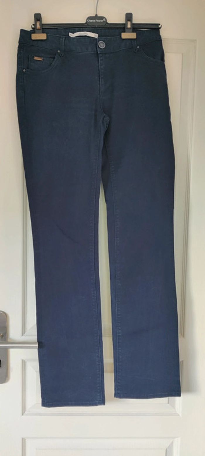 Pantalon bleu marine - photo numéro 2