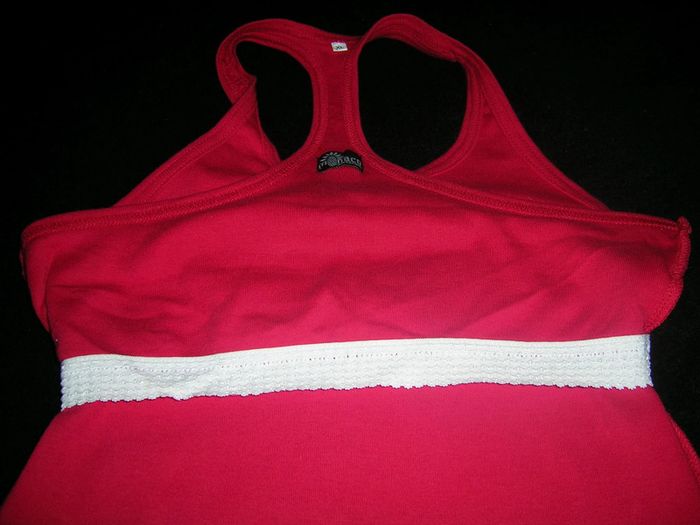 Débardeur de sport rouge X.L - photo numéro 3