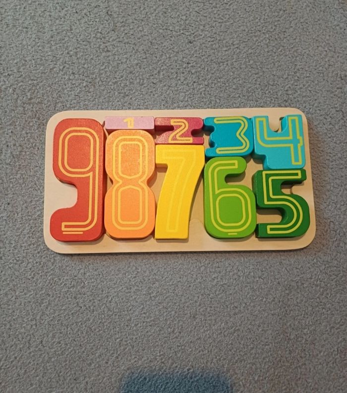 🧸Jeux bloc de chiffre dès 3ans + playtive - photo numéro 2