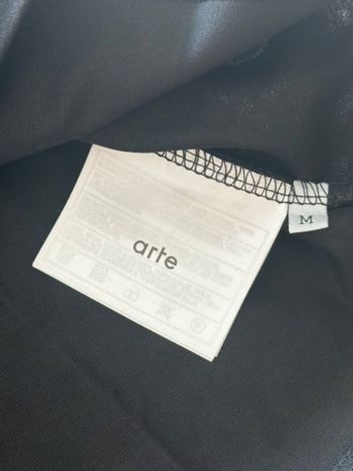 T-shirt Arte Noir Imprimé rose | Neuf | Taille M pour hommes - photo numéro 4