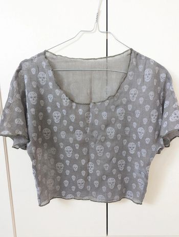 Top court manches courtes taille 36