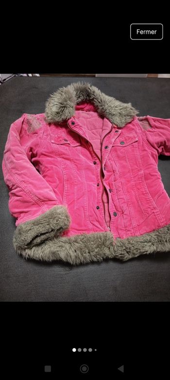 Veste rose  pampolina