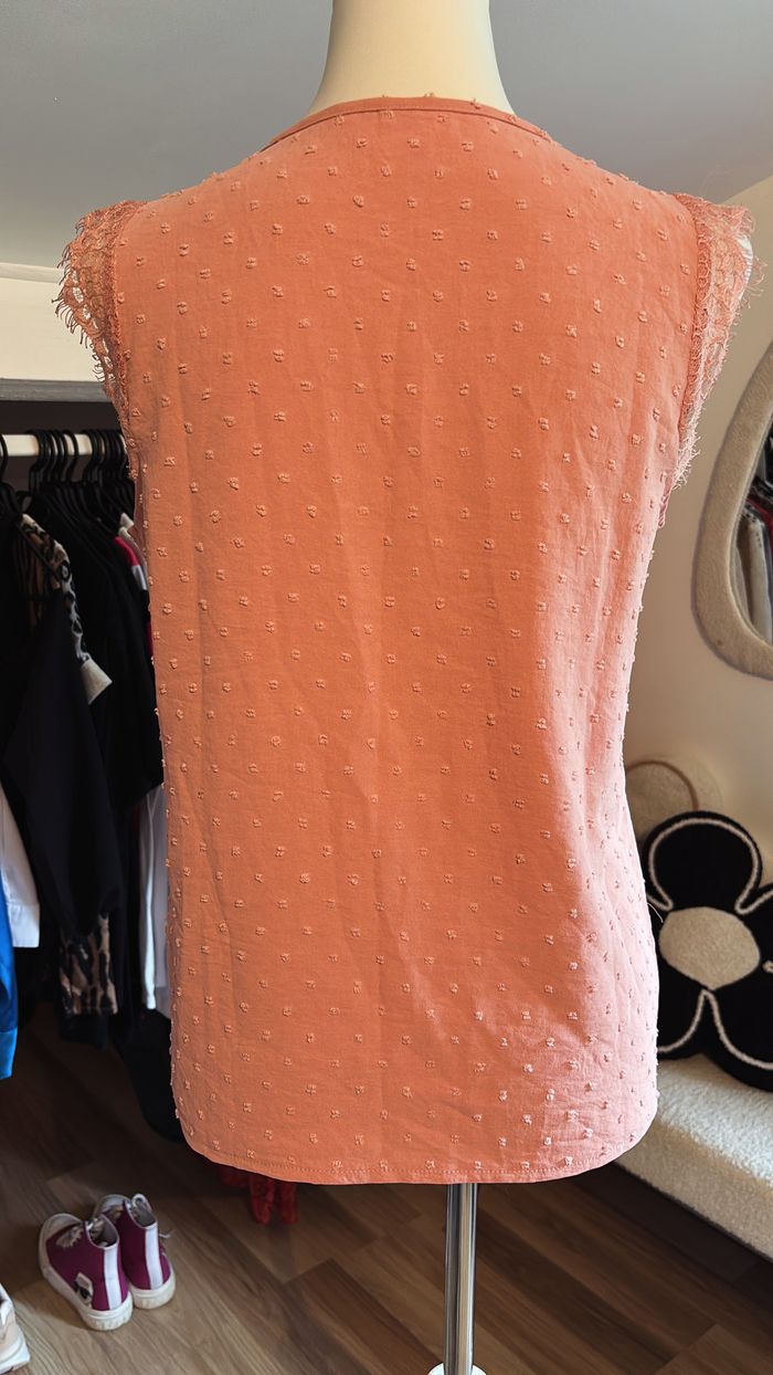 Chemise sans manche avec dentelle Boutique Indépendante T40/42 - photo numéro 3