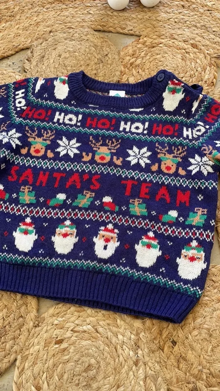 Pull noël 6 mois - photo numéro 2