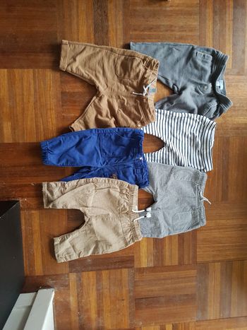 Lot de 6 pantalons taille 6 mois