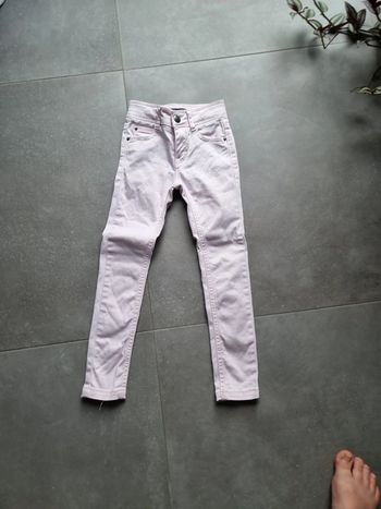 Pantalon ikks skinny fit rose pâle 5 ans