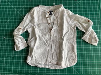 Chemise blanche garçon 24 mois