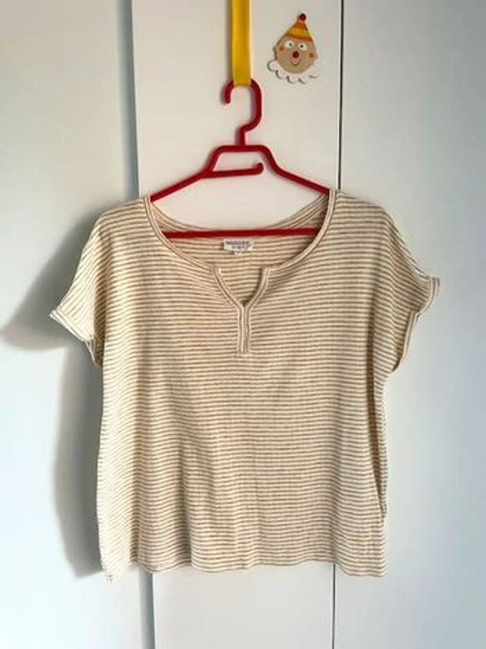 T-shirt maille rayé Bonobo Instinct XL