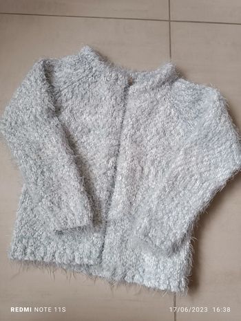 Gilet manches longues