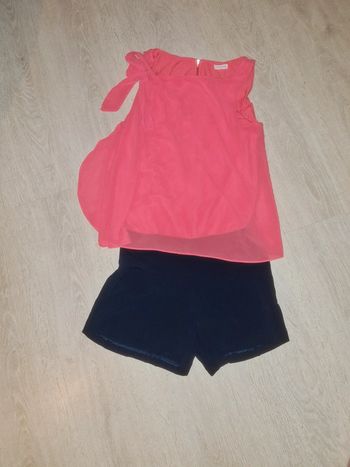 Combi short femme