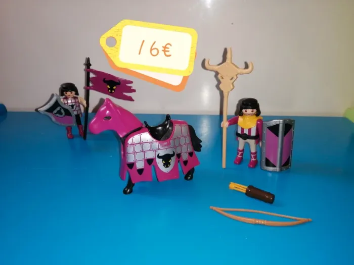 thème* chevaliers babares & cheval