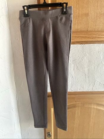 Jegging gris - 12 ans
