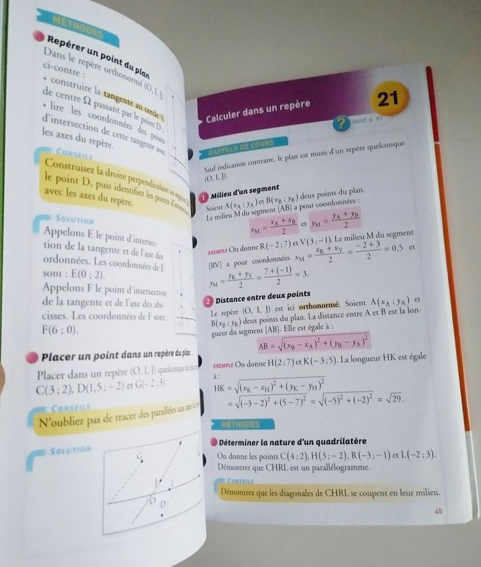 Fiches bac - Maths 2de Tout le programme en fiches de révision détachables - photo numéro 3