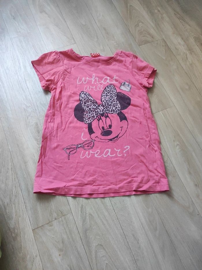 Tee shirt minnie 8 ans