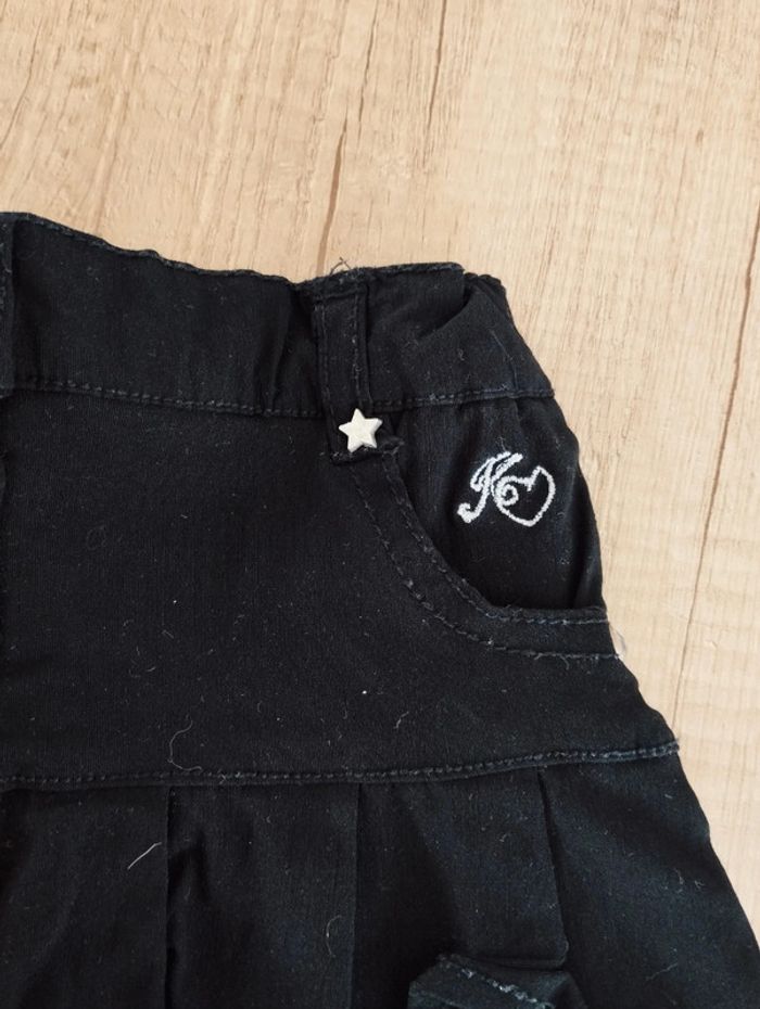 Jupe pantacourt intégré noir taille 6 mois Kimbaloo - photo numéro 2