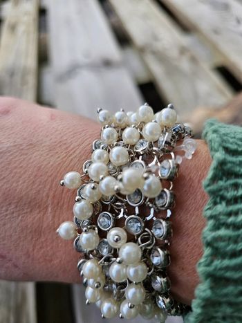 Bracelet perles vintage