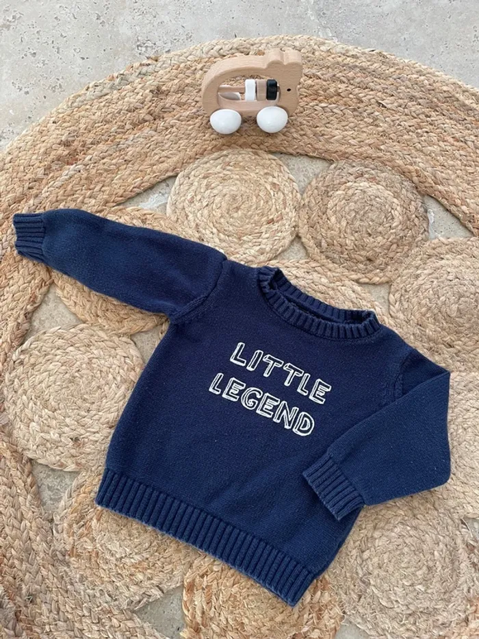 Pull manches longues 6 mois