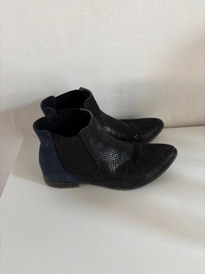Bottines bi color - photo numéro 3