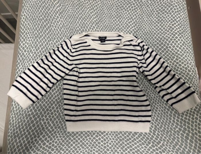 Pull rayé