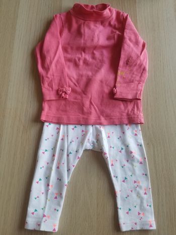 Ensemble fille 6 mois