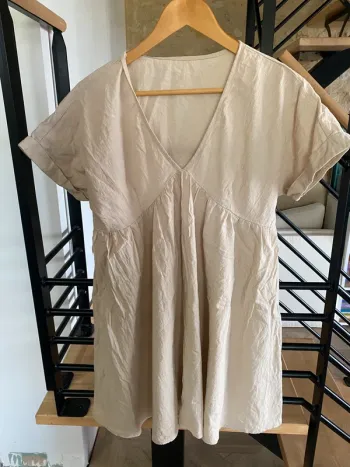 Robe beige