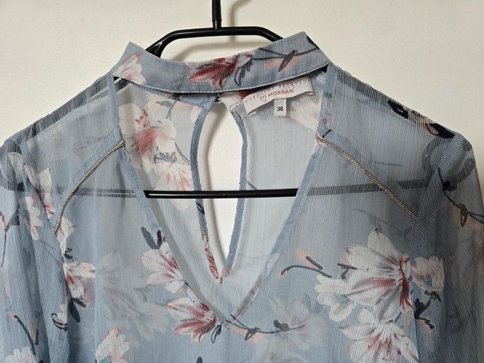 Blouse bleue - photo numéro 6